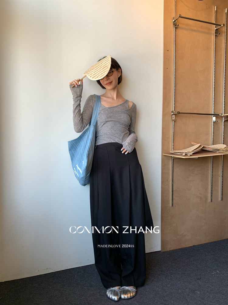 Футболка с длинным рукавом COMMON ZHANG оптом из Китая