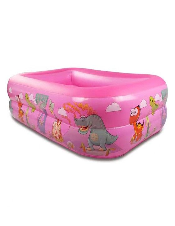 Детский надувной бассейн 120cm 1214-23-pink / К20 / B27.3 детальное фото