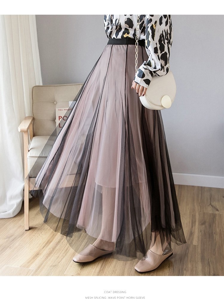 Многослойная сетчатая юбка оптом из Китая