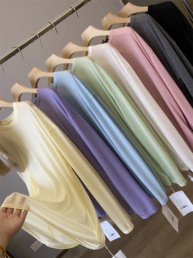 Футболка с длинным рукавом и защитой от солнца оптом