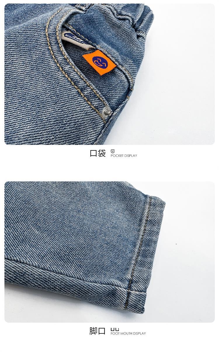 Детские джинсы 2024 весна-лето оптом из Китая