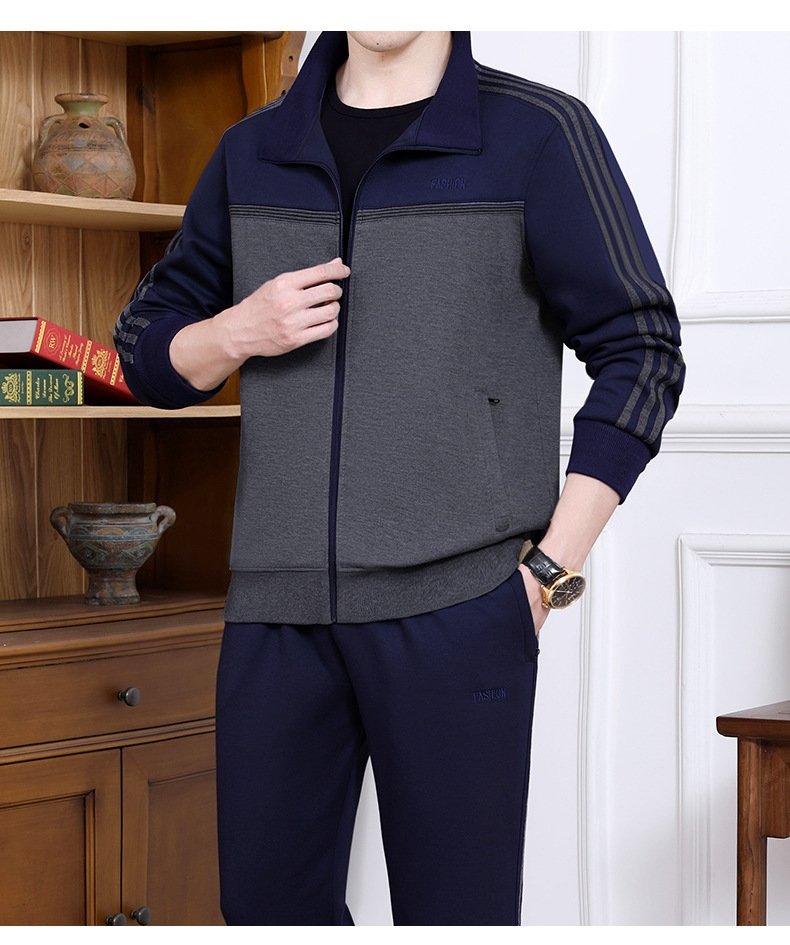 Мужской спортивный костюм для среднего возраста оптом из Китая