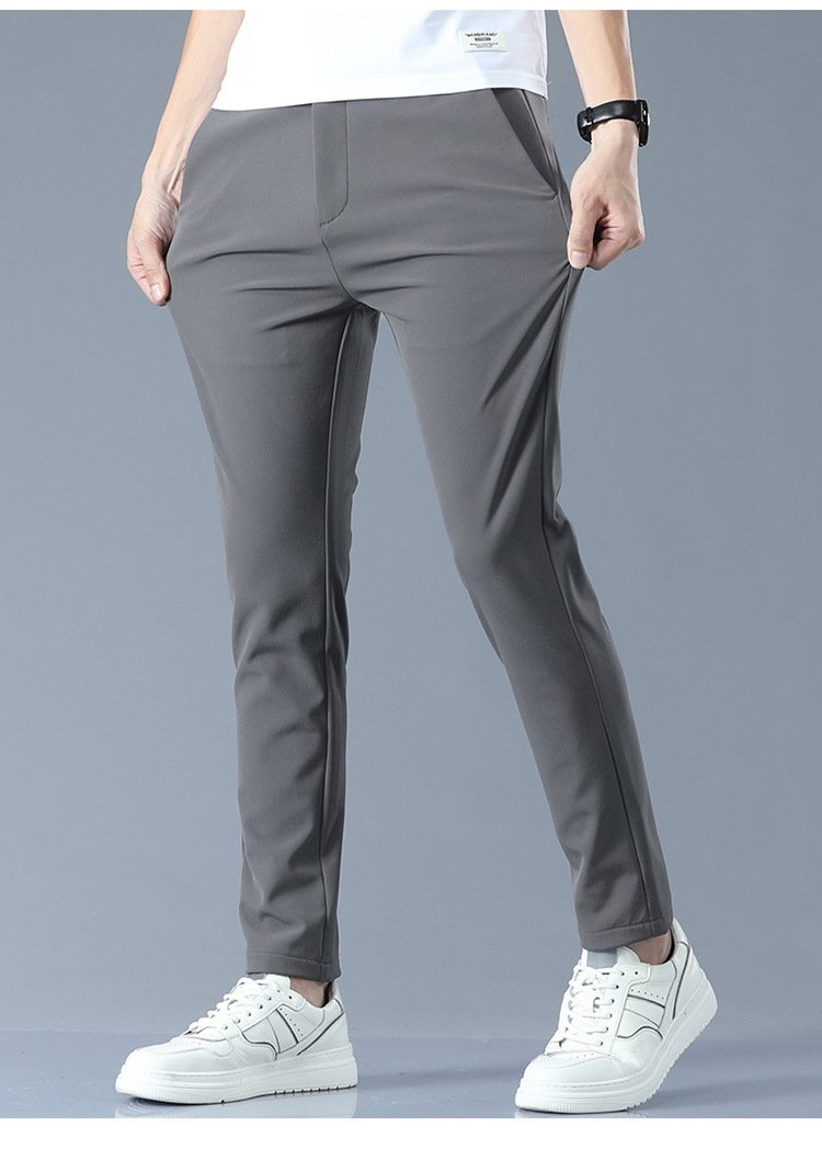 Мужские брюки прямого кроя летние бизнес-костюмы оптом из Китая