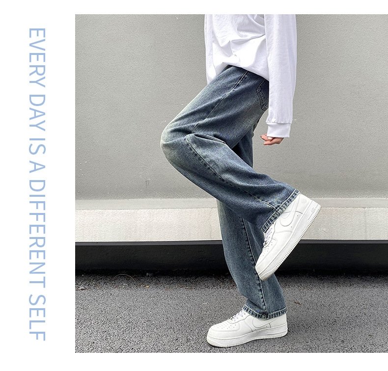 Джинсы мужские 2024 осенние новинки оптом из Китая