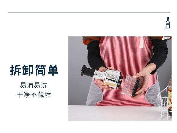 Ручной измельчитель чеснока из нержавеющей стали оптом