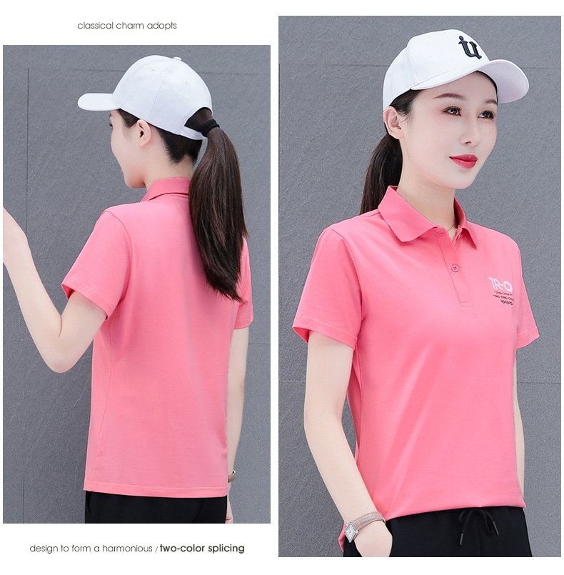 Поло с коротким рукавом для женщин оптом