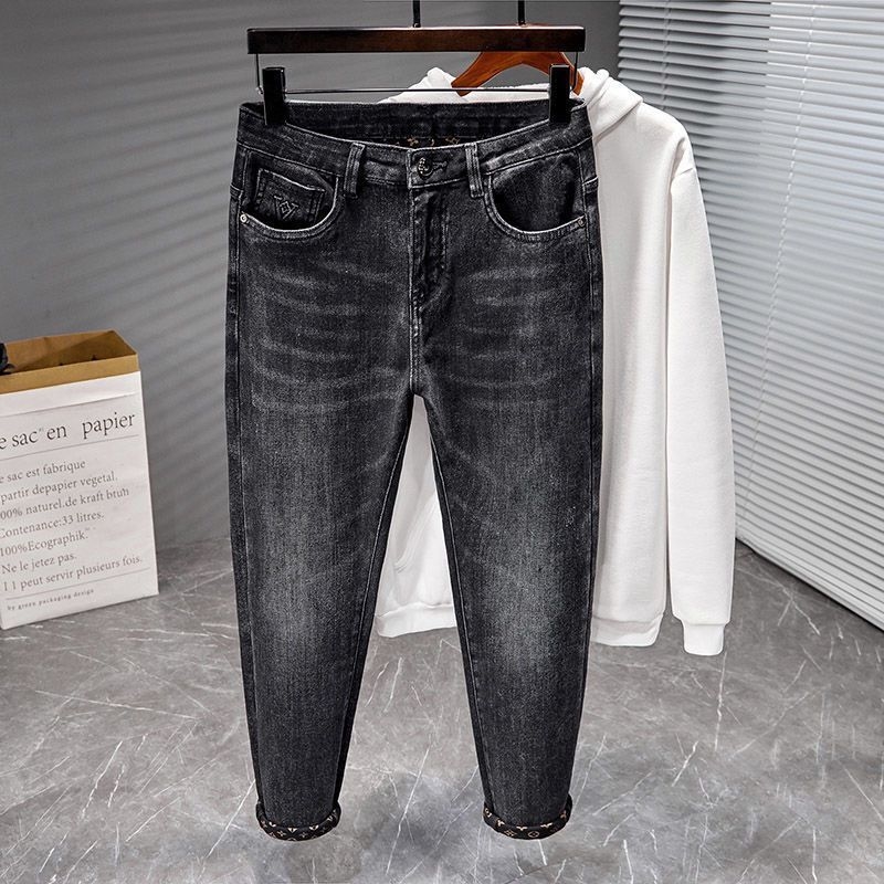 Мужские джинсы в стиле хай-тек оптом из Китая