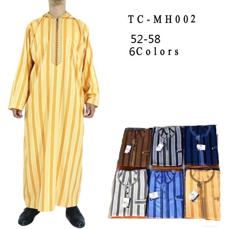 Марокканский халат с капюшоном оптом