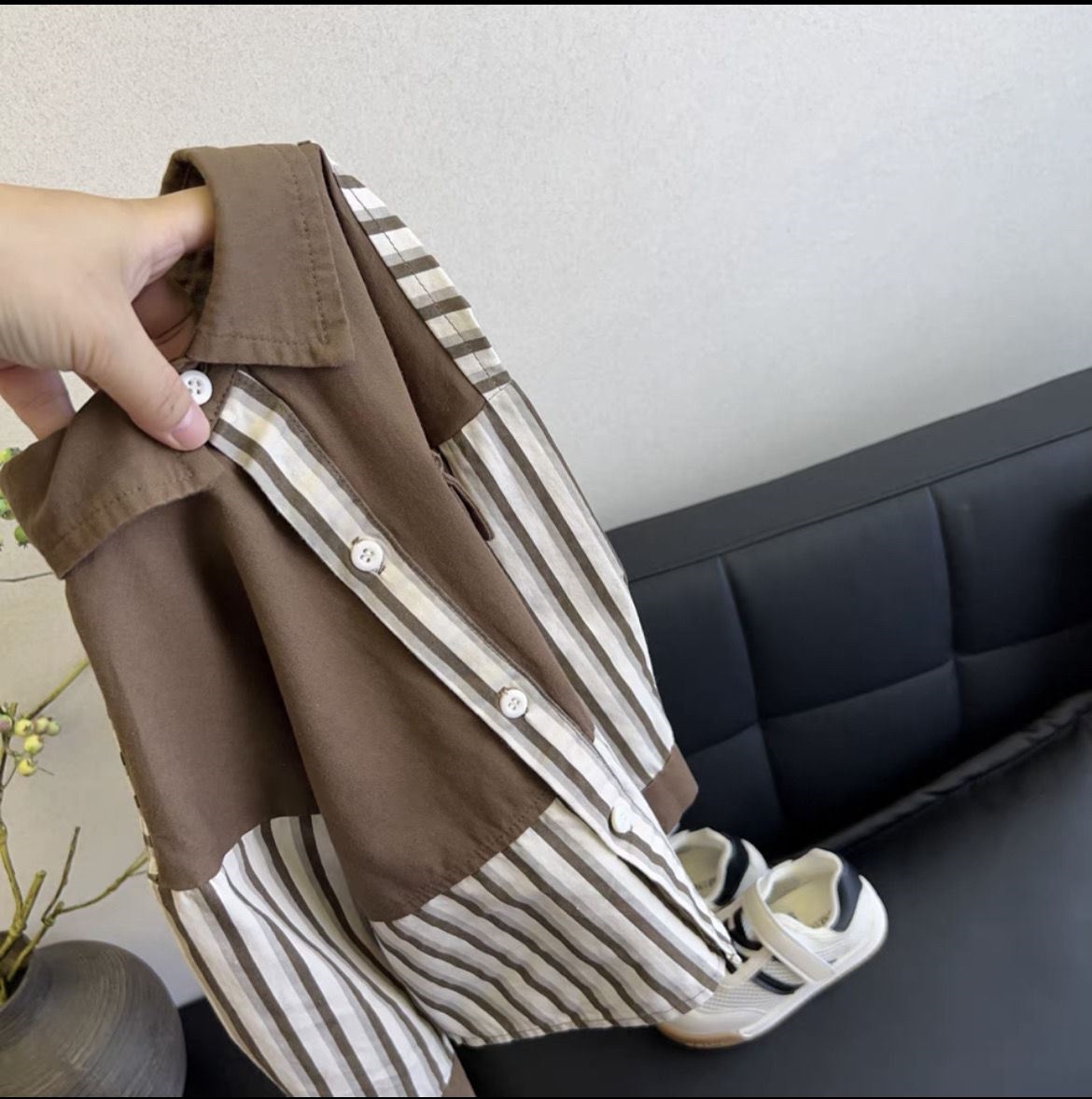 Детская рубашка весна-осень для мальчиков оптом из Китая