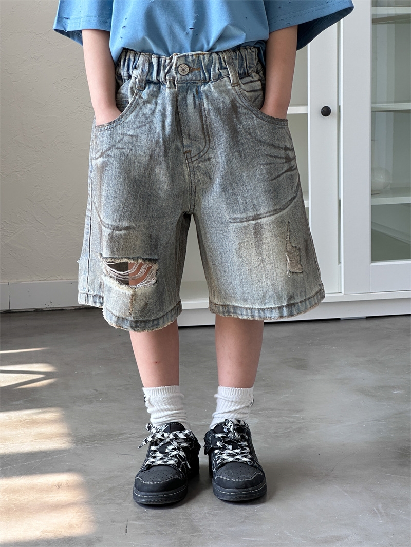 Детские джинсы в стиле ретро оптом из Китая