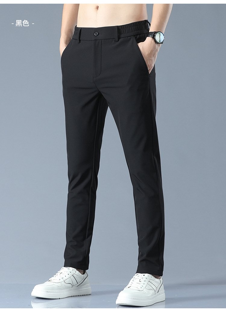 Мужские брюки прямого кроя летние бизнес-костюмы оптом из Китая