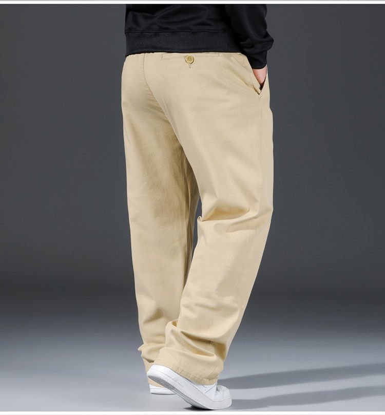 Мужские широкие летние брюки больших размеров оптом из Китая