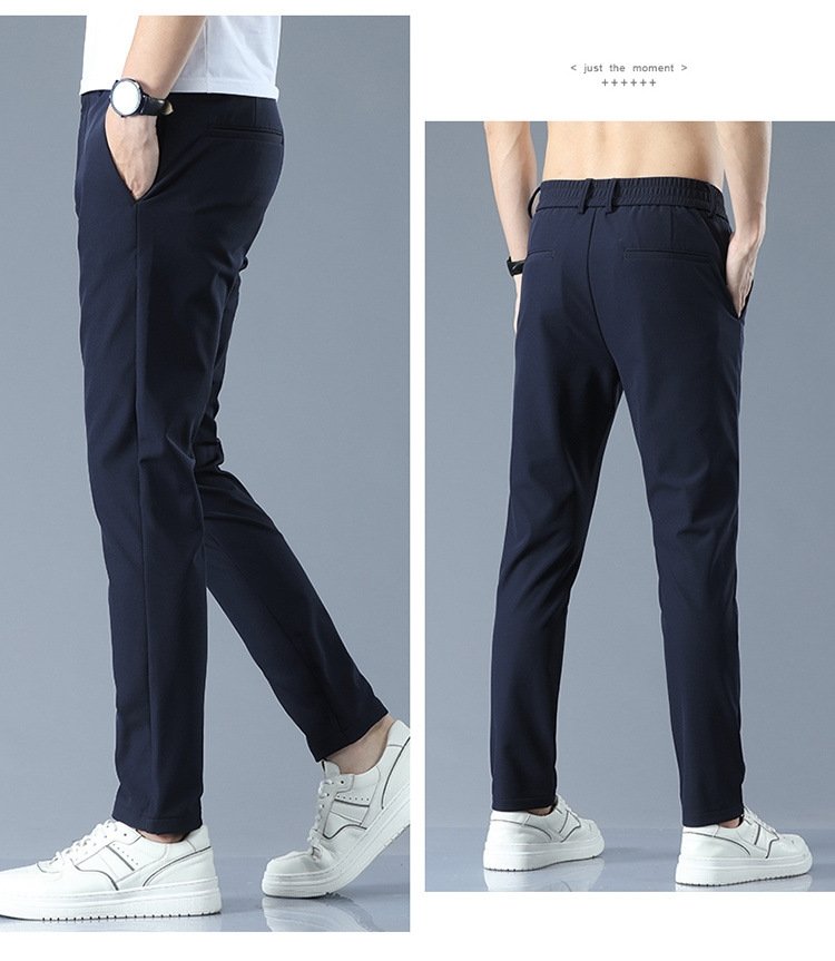 Мужские брюки прямого кроя летние бизнес-костюмы оптом из Китая
