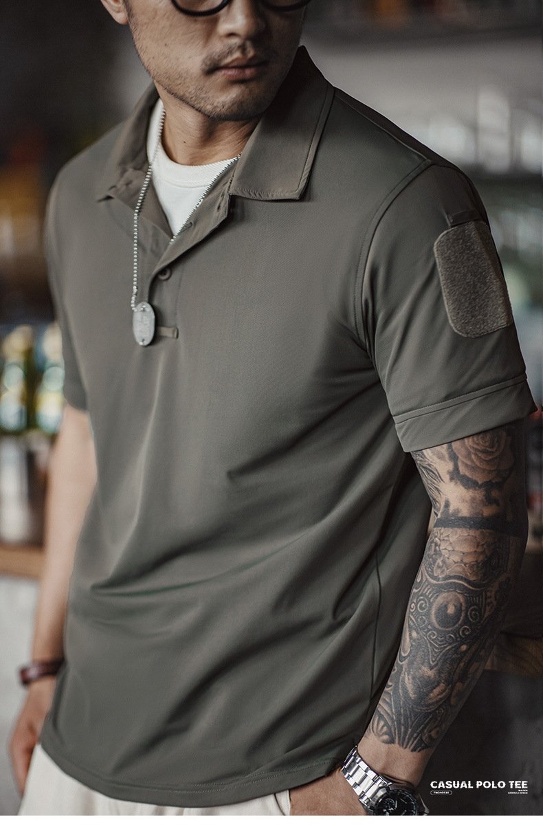 Мужская футболка поло с коротким рукавом оптом