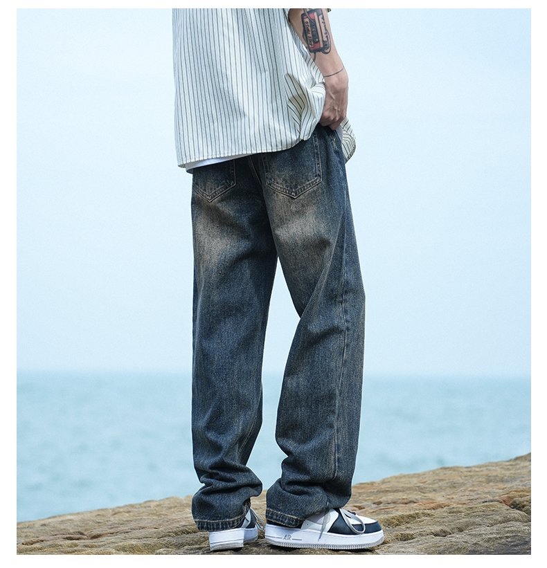 NASA мужские джинсы весна-осень 2024 оптом из Китая