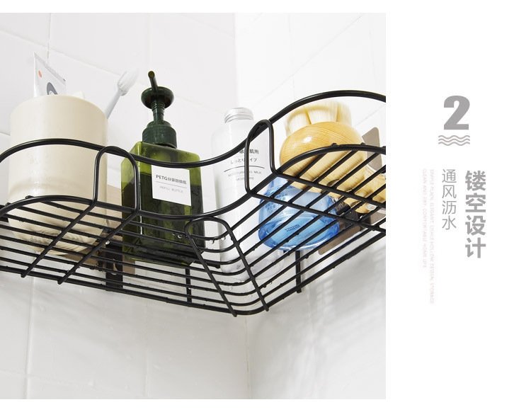 Угловая полка для ванной комнаты и кухни оптом