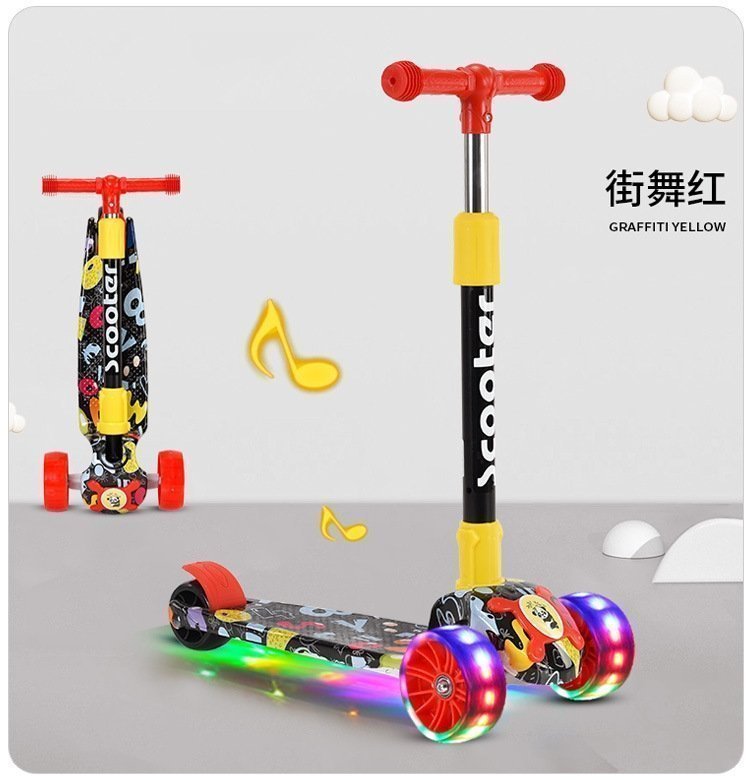 Детский трехколесный самокат оптом