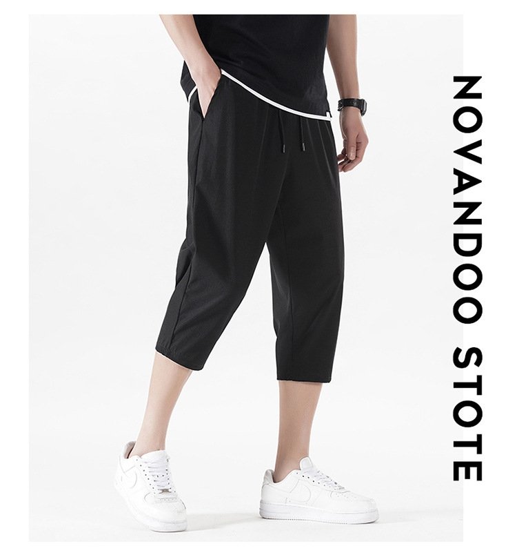 Мужские летние брюки из легкого льняного материала оптом из Китая