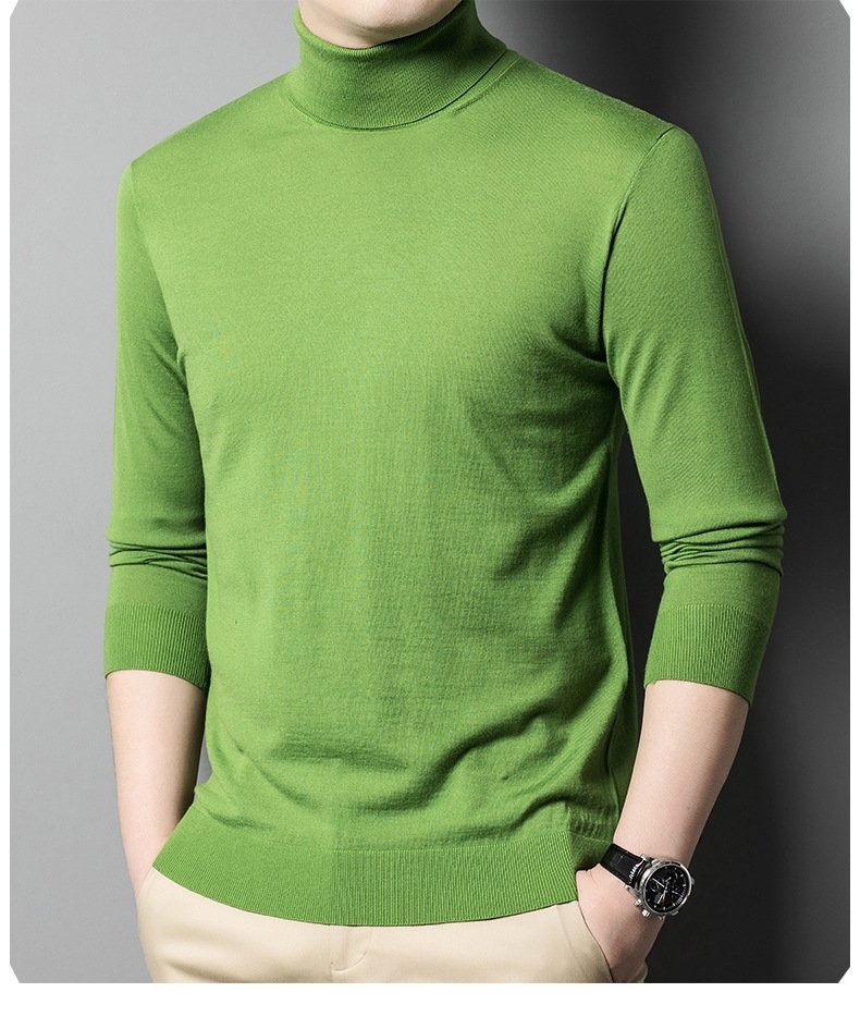 Мужской свитер из тонкой шерсти оптом