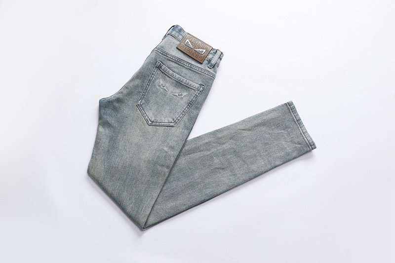 Мужские джинсы с монстром оптом из Китая