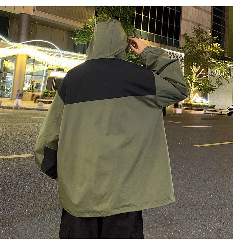 Мужская ветровка весна-осень 2024 оптом из Китая