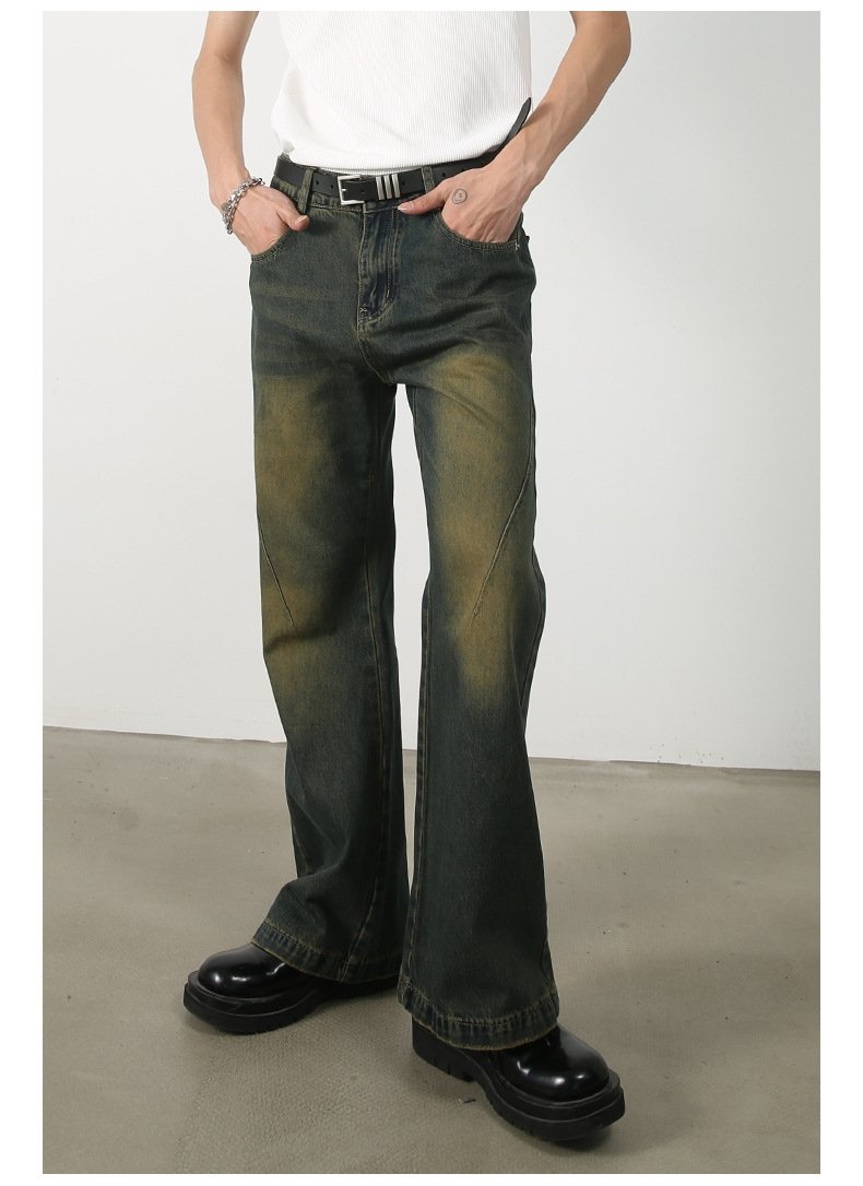 Новые джинсы с высокой талией и узкими штанинами оптом из Китая