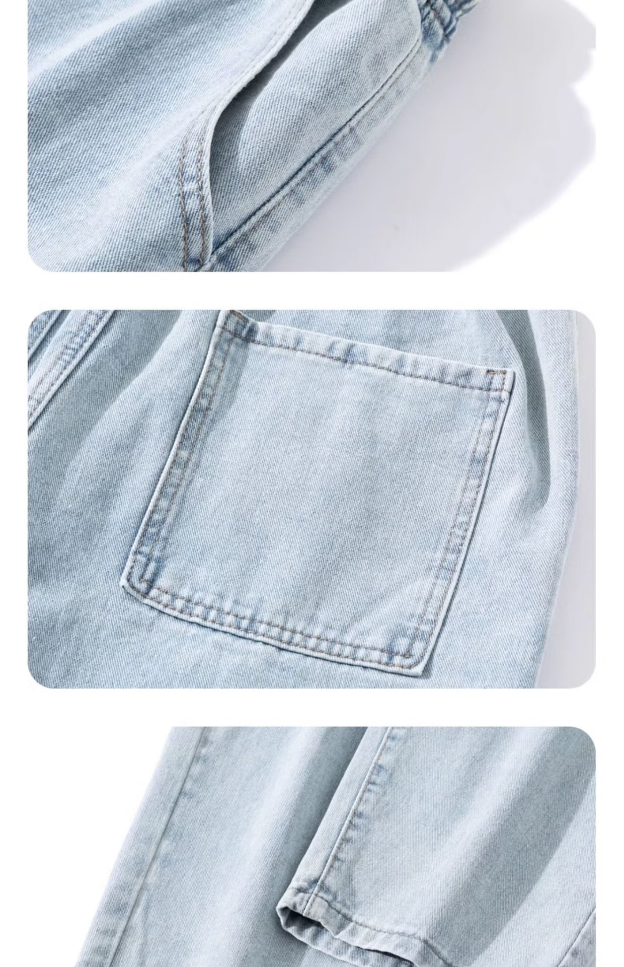 Мужские джинсы 2023 новой летней моды оптом из Китая