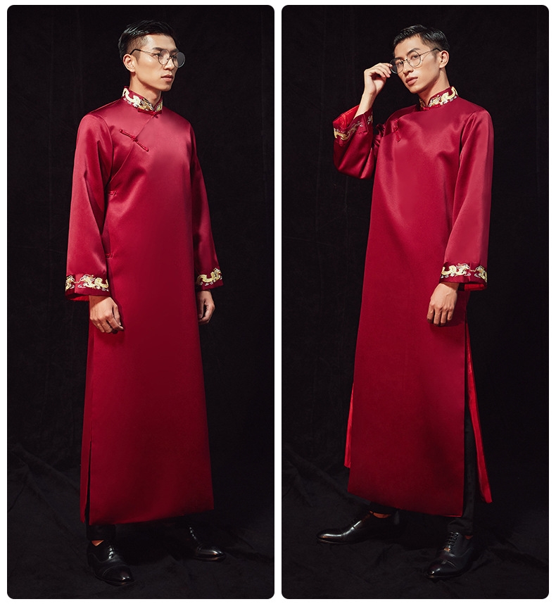 Китайский мужской костюм для свадебного торжества оптом из Китая