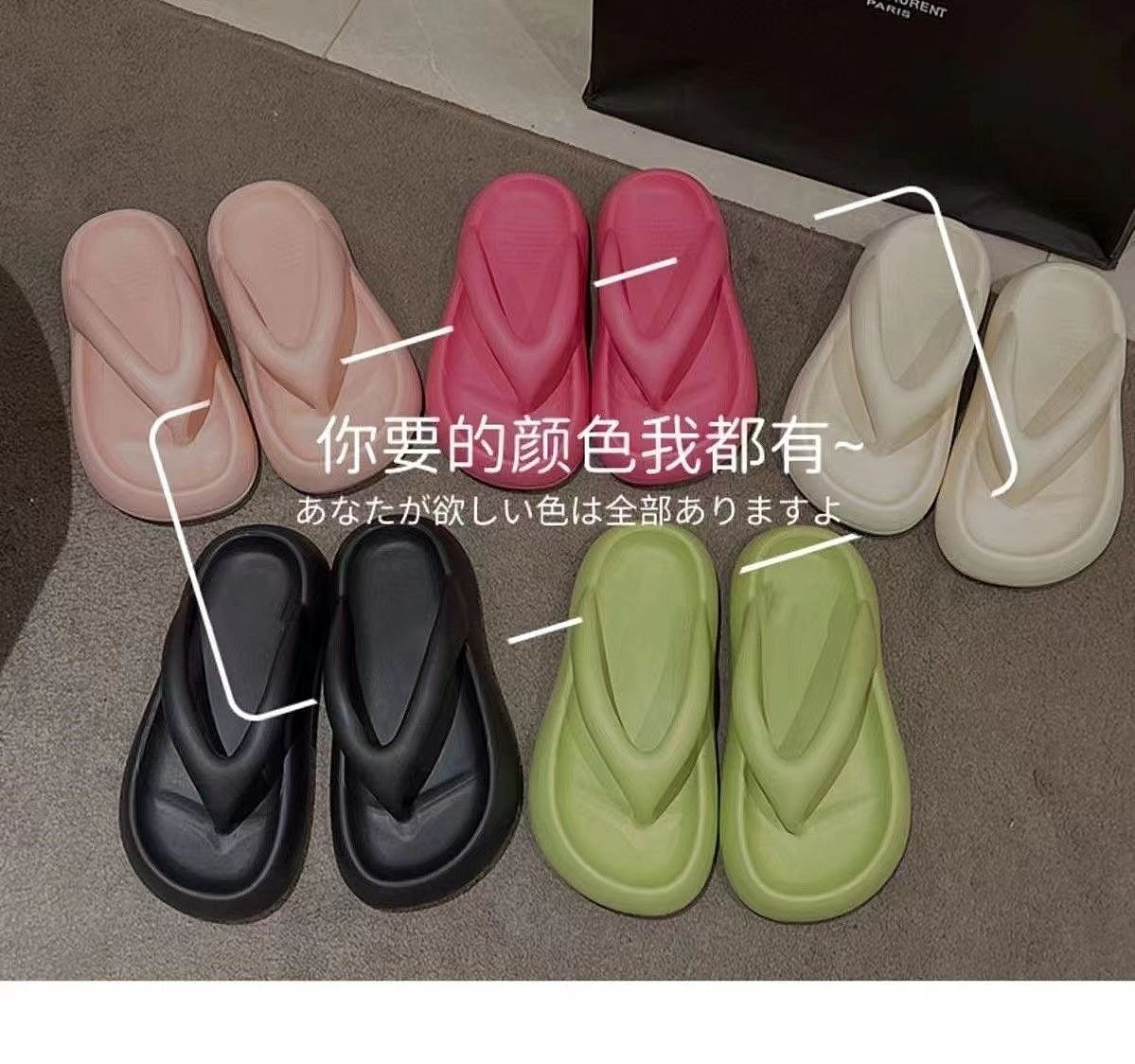 Женские летние пляжные тапочки оптом