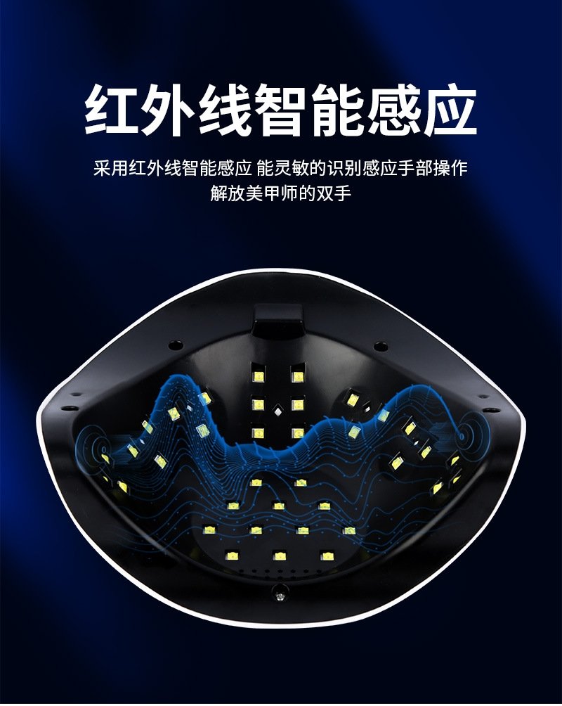 Мощная лампа для маникюра BLUEQUE V8 168W UV LED оптом