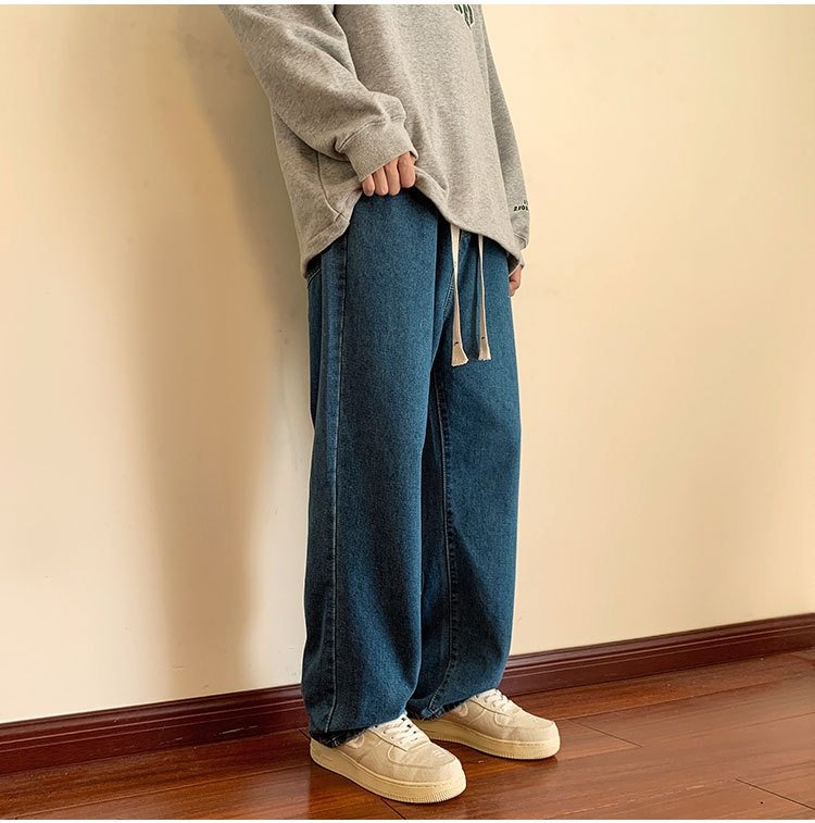 Джинсы мужские в стиле ретро оптом из Китая