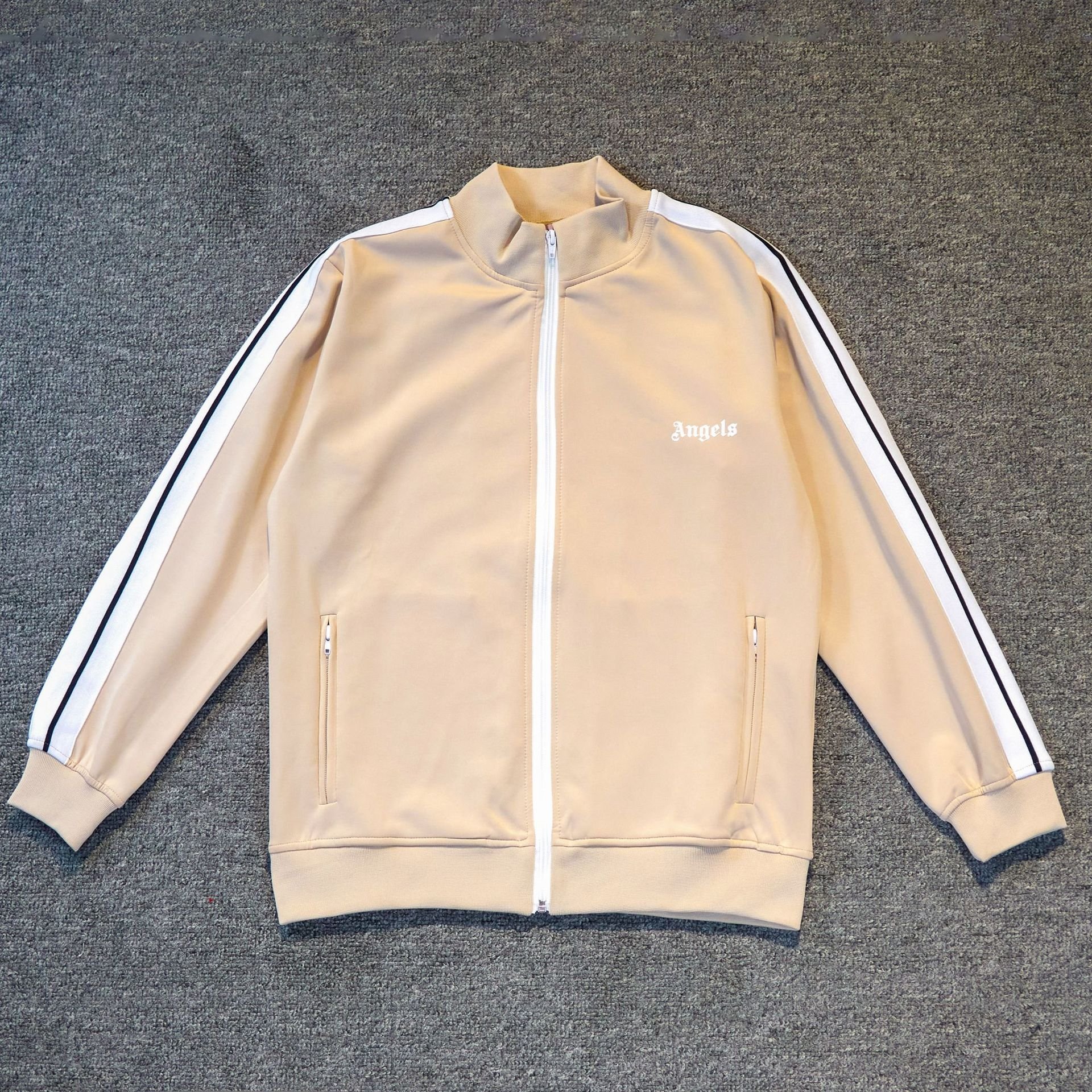 Куртка-бомбер с полосками и рисунком оптом из Китая