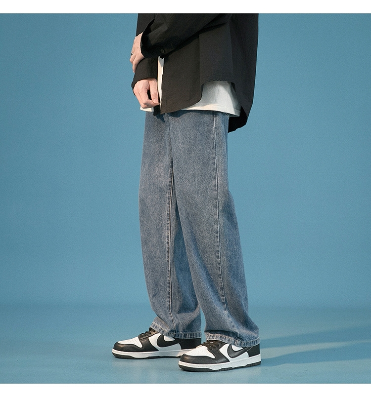 2024 весна-осень новые мужские джинсы оптом из Китая