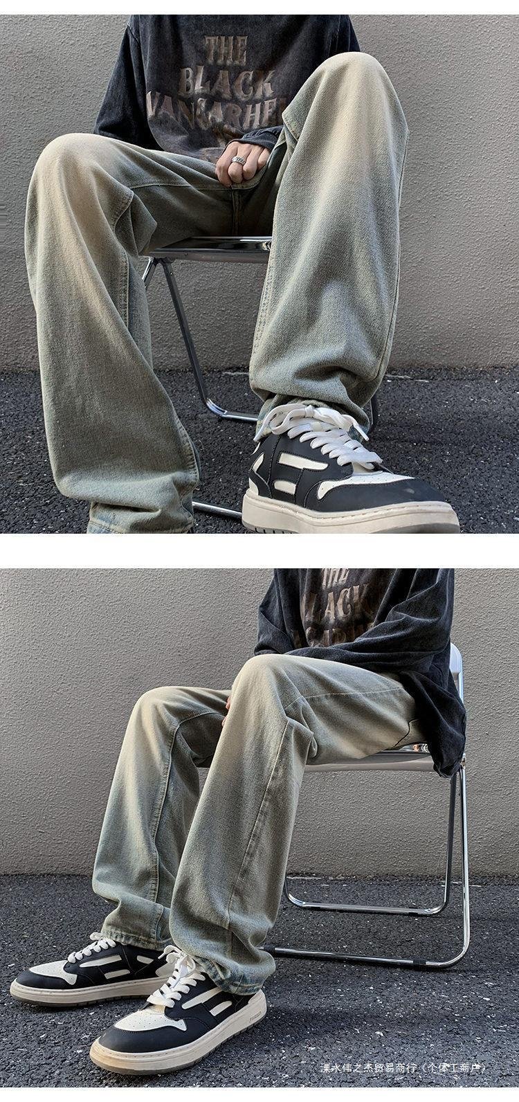 NASA мужские джинсы в стиле ретро весна-осень оптом из Китая