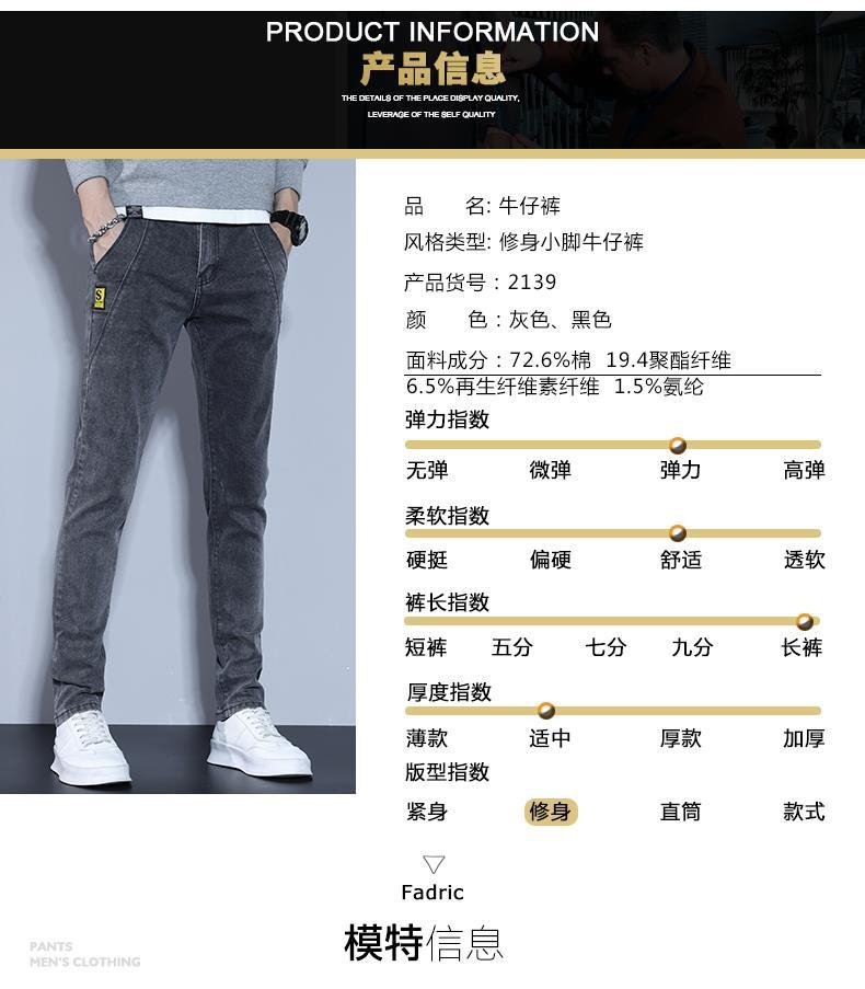 Новые мужские джинсы весна 2024 оптом из Китая