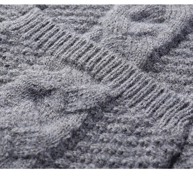 Мужской свитер с геометрическим узором оптом