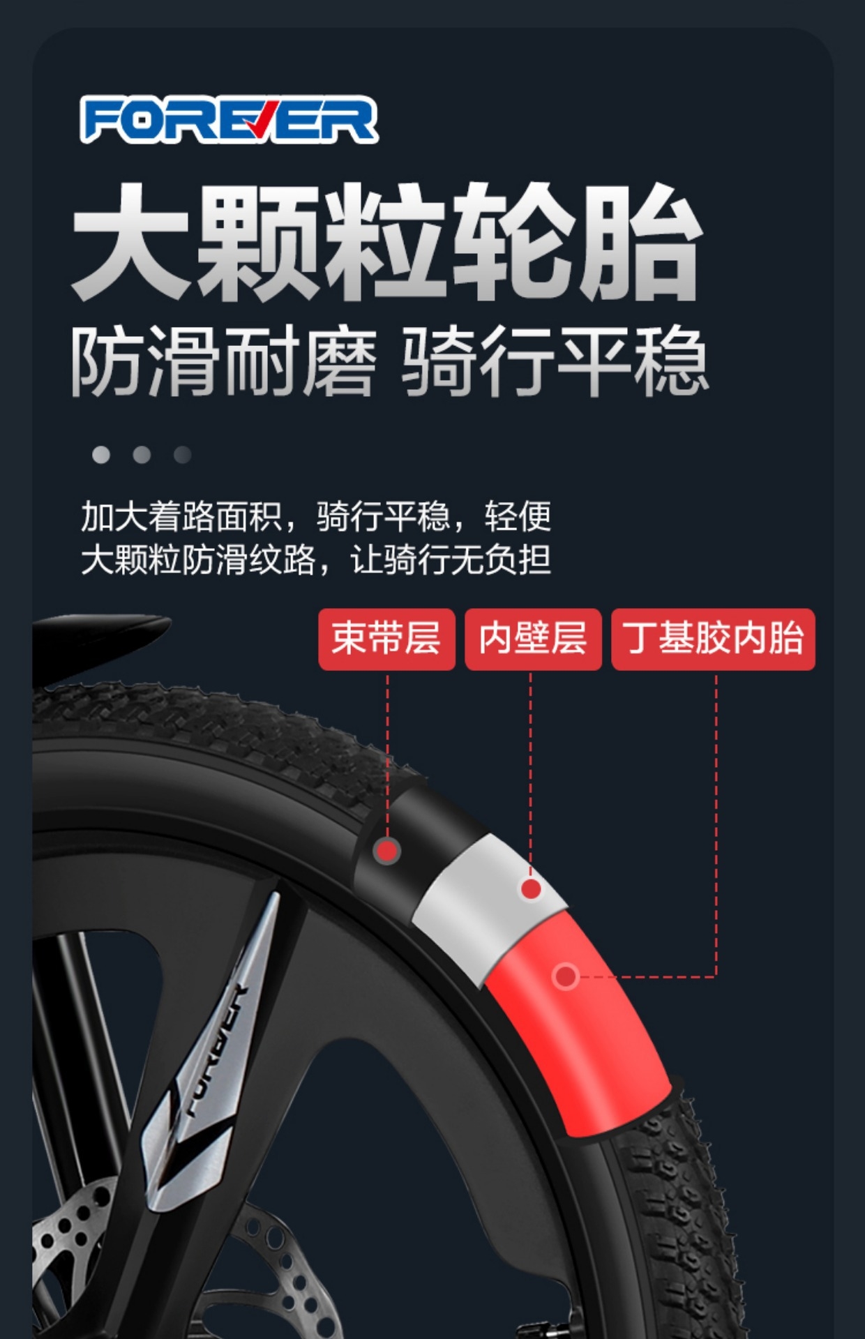 Детский велосипед Forever Mountain Bike оптом из Китая