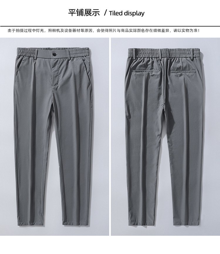 Мужские брюки прямого кроя летние бизнес-костюмы оптом из Китая