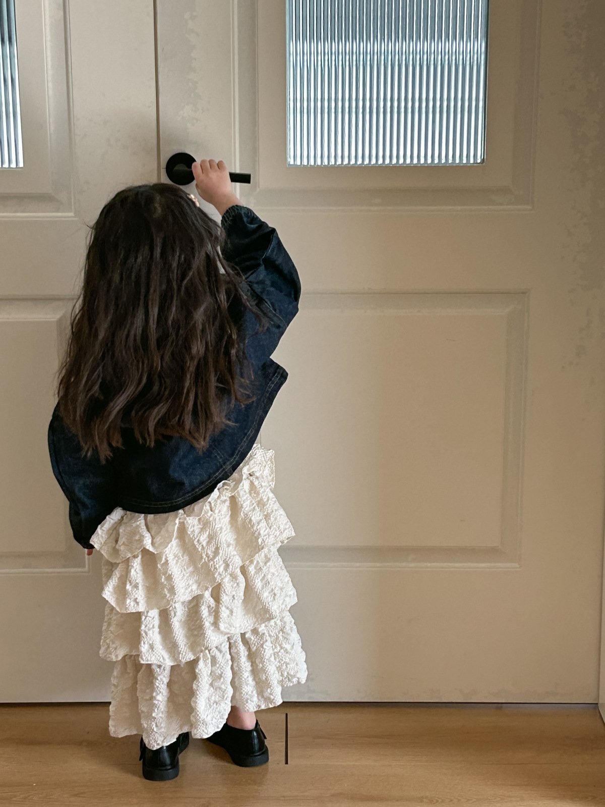 Джинсовая куртка для девочки оптом из Китая