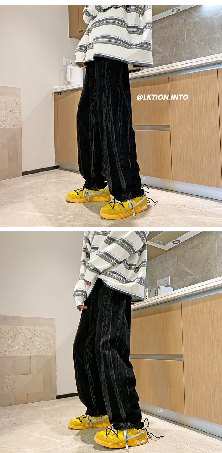 Новые мужские джинсы в стиле Гонконг весна-осень оптом из Китая