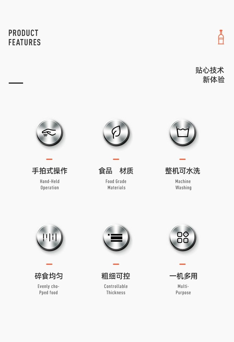 Ручной измельчитель чеснока из нержавеющей стали оптом