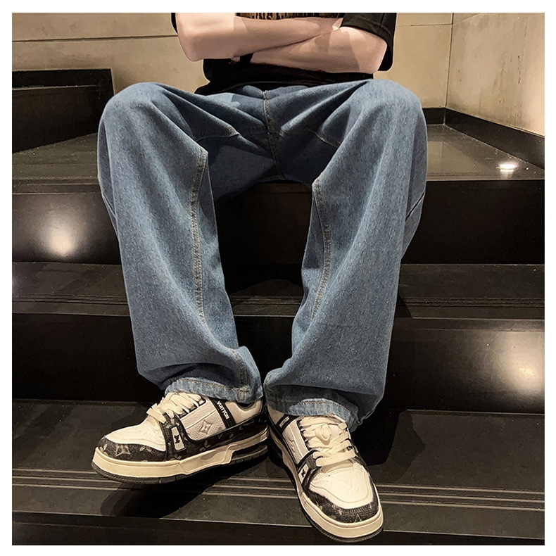 Мужские джинсы в стиле гангстеров оптом из Китая