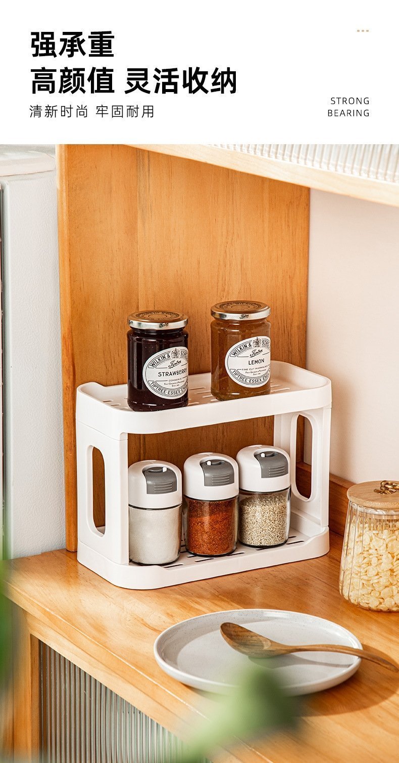 Двухуровневая полка для ванной комнаты и туалетного столика оптом