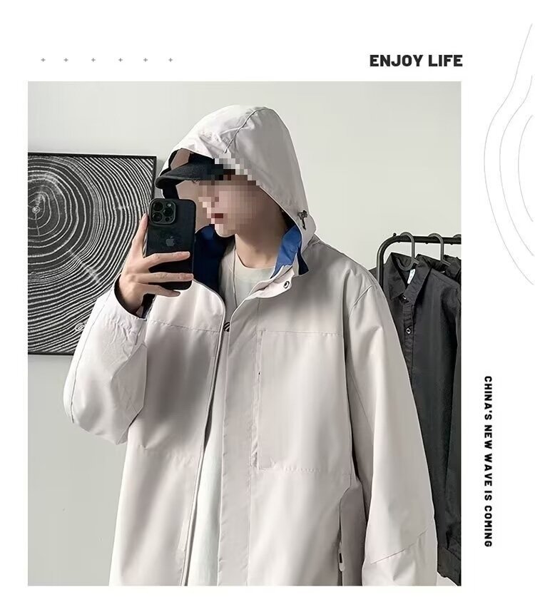 Ветровка с водонепроницаемой тканью оптом из Китая