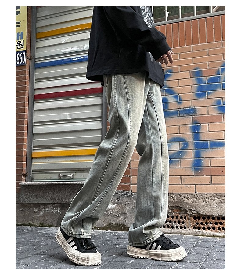 Мужские джинсы в стиле хайстрит оптом из Китая