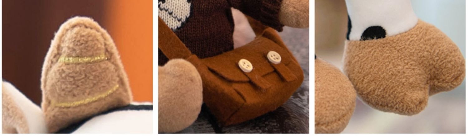 Мягкая игрушка Новогодний подарок оптом