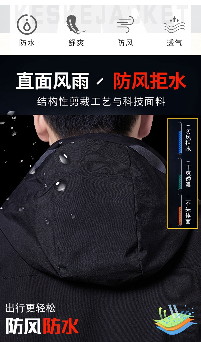 Мужская ветровка съемным капюшоном оптом из Китая