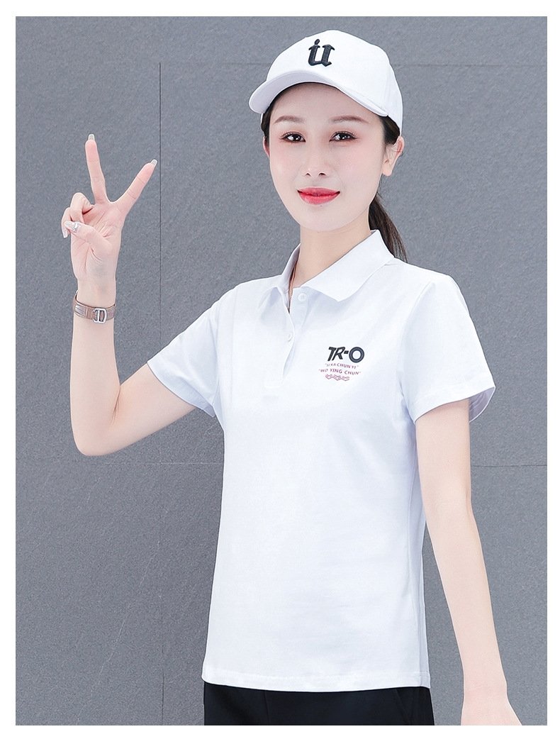 Поло с коротким рукавом для женщин оптом