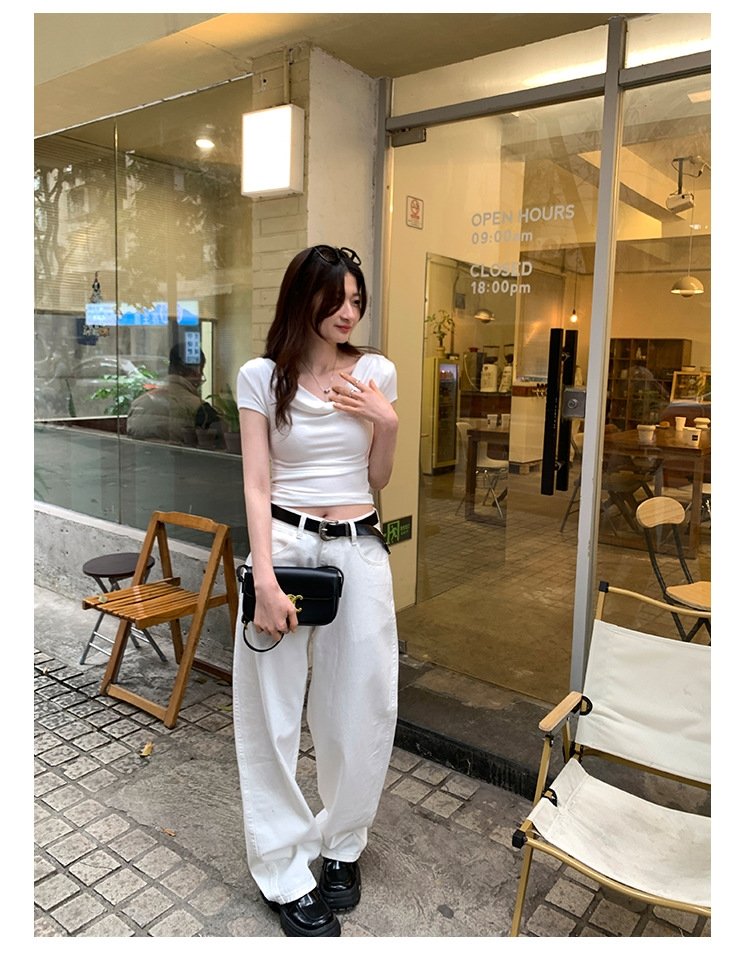 Женская футболка с коротким рукавом оптом