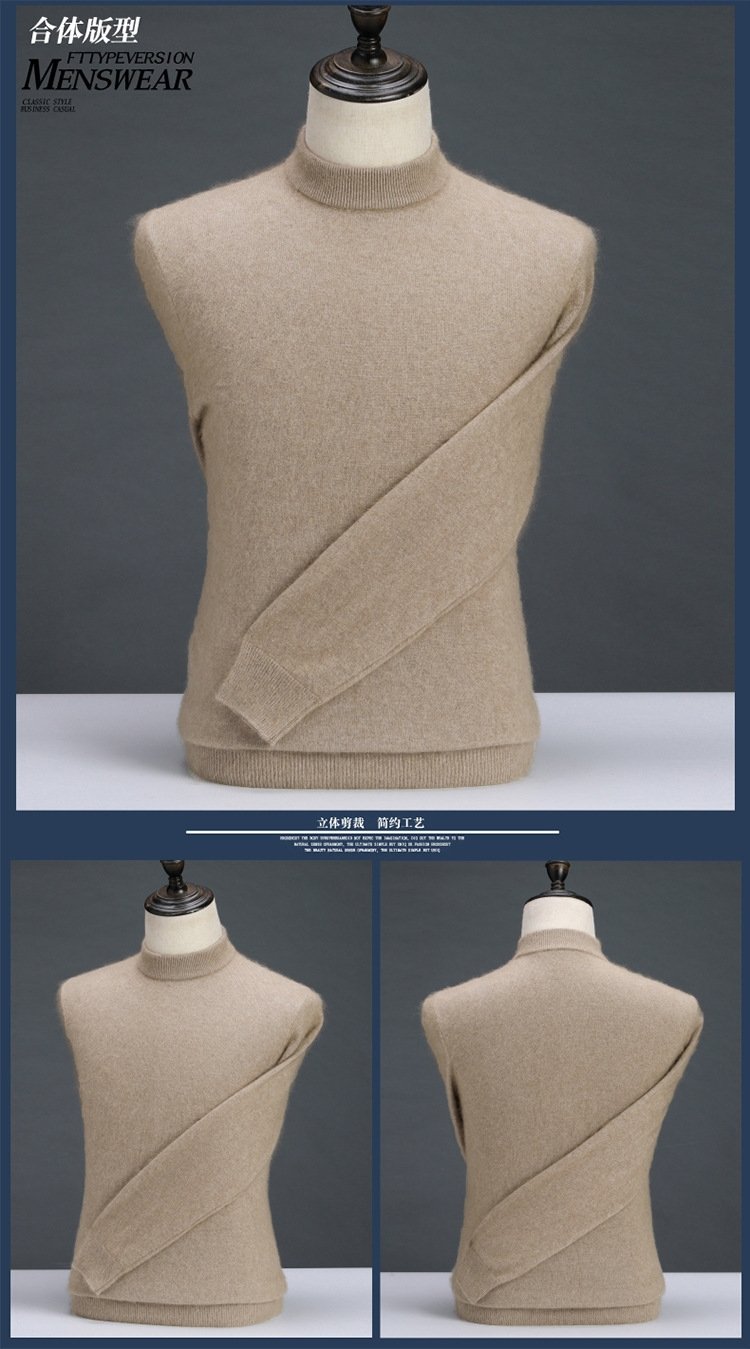 Мужской свитер из шерсти овец оптом